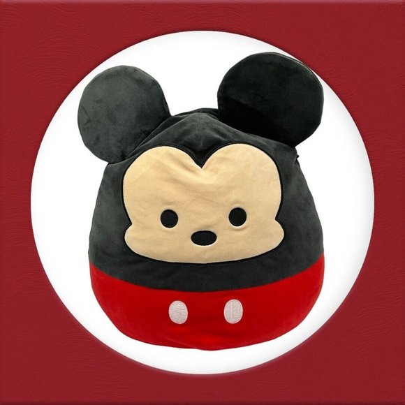 Disney Squishmallow 18” Mickey Mouse Kelly Toys Super Soft Stuffed Plush Toy - Picture 6 of 16